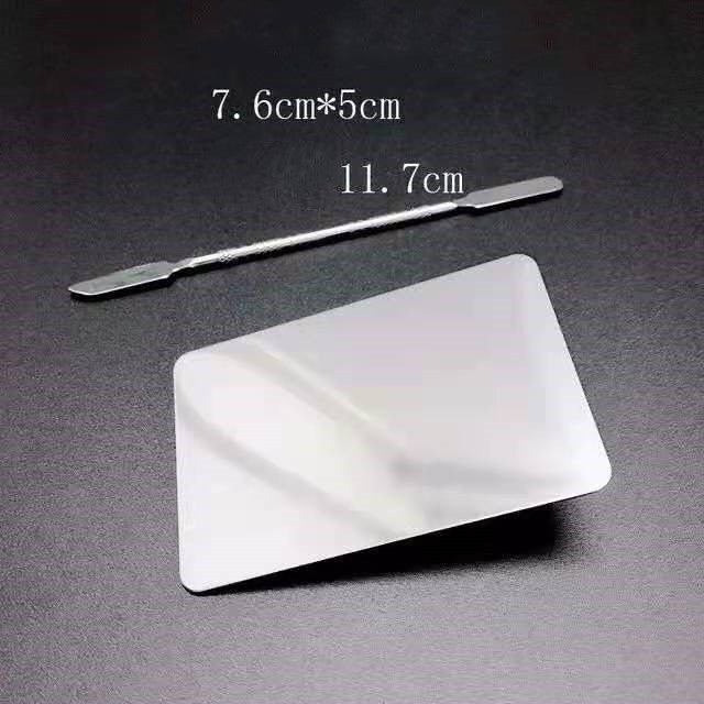 2pcs Stainless Steel Makeup Palette - Eve's High Fashion LLC