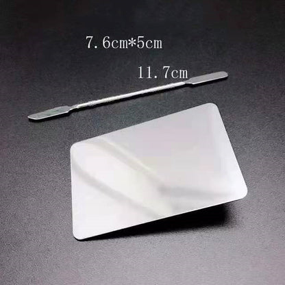 2pcs Stainless Steel Makeup Palette - Eve's High Fashion LLC