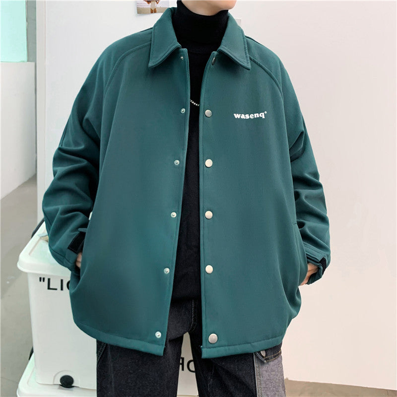 Men's Loose Tooling Trendy All-Match Jacket - Eve's High Fashion LLC