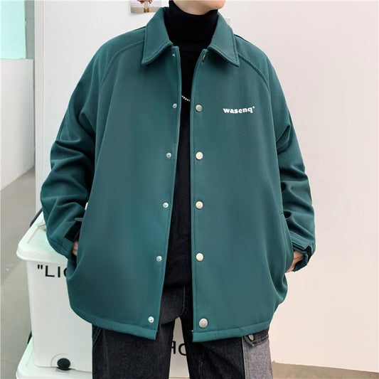 Men's Loose Tooling Trendy All-Match Jacket - Eve's High Fashion LLC
