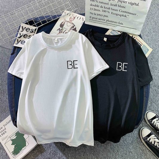 Loose Korean Style Short-Sleeved T-Shirt - Eve's High Fashion LLC