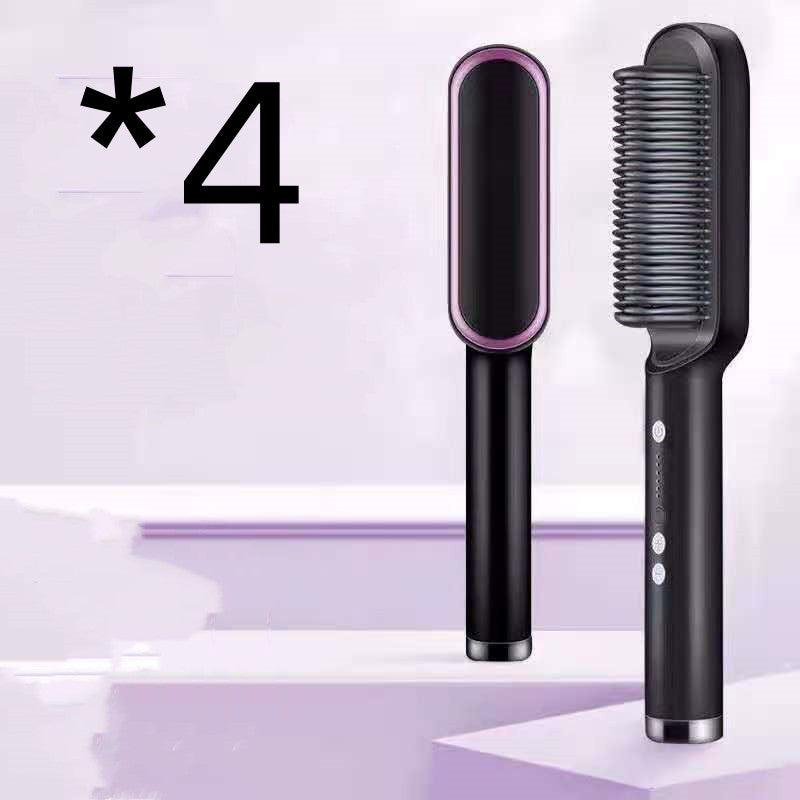 2 In 1 Electric Hair Brush/Straightener - Eve's High Fashion LLC