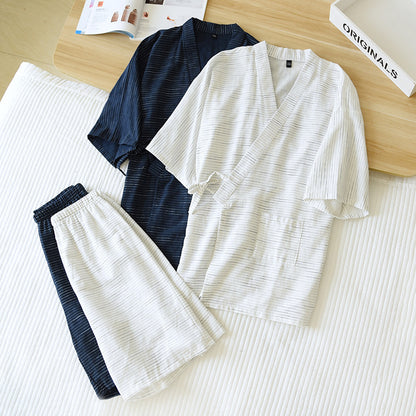Men's Kimono Pajamas Set - Eve's High Fashion LLC