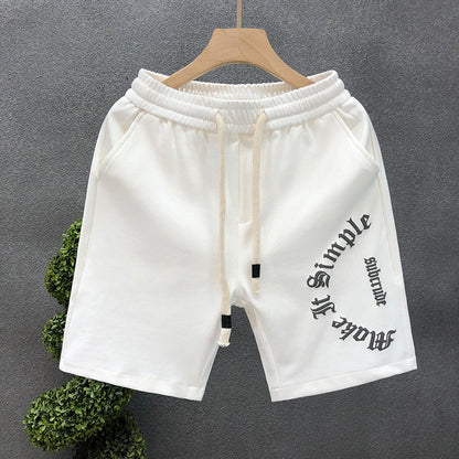 Printed Cropped Men's Shorts - Eve's High Fashion LLC