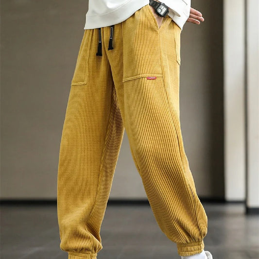Men's Corduroy Casual Pants - Eve's High Fashion LLC