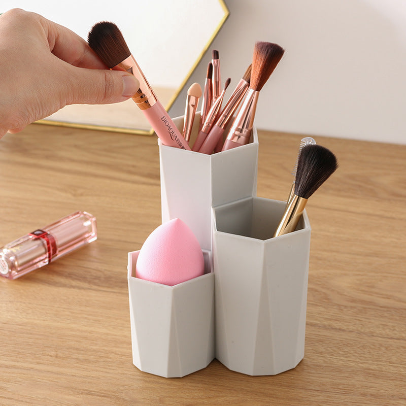 Small Hexagon Cosmetic Storage - Eve's High Fashion LLC