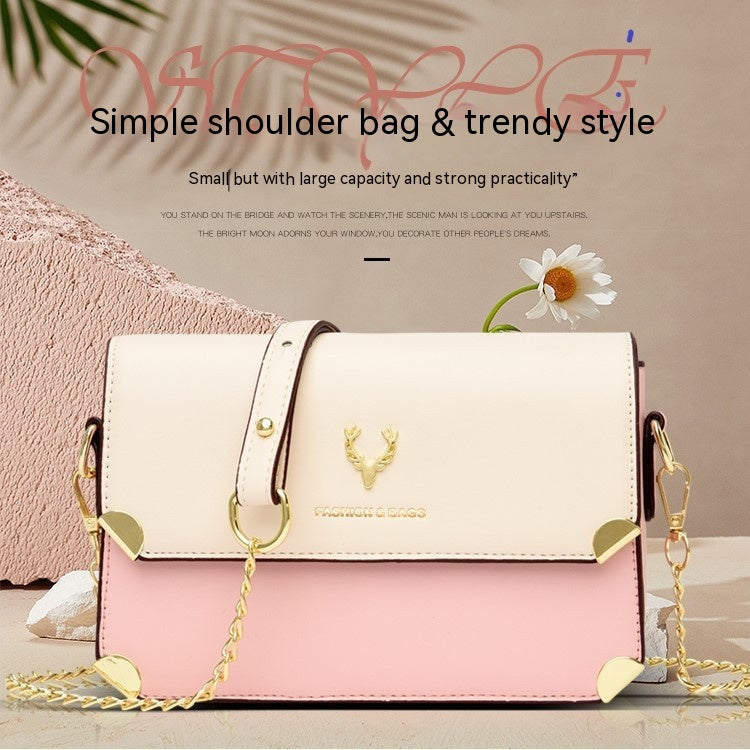 Deer Head Chain Crossbody Bag - Eve's High Fashion LLC