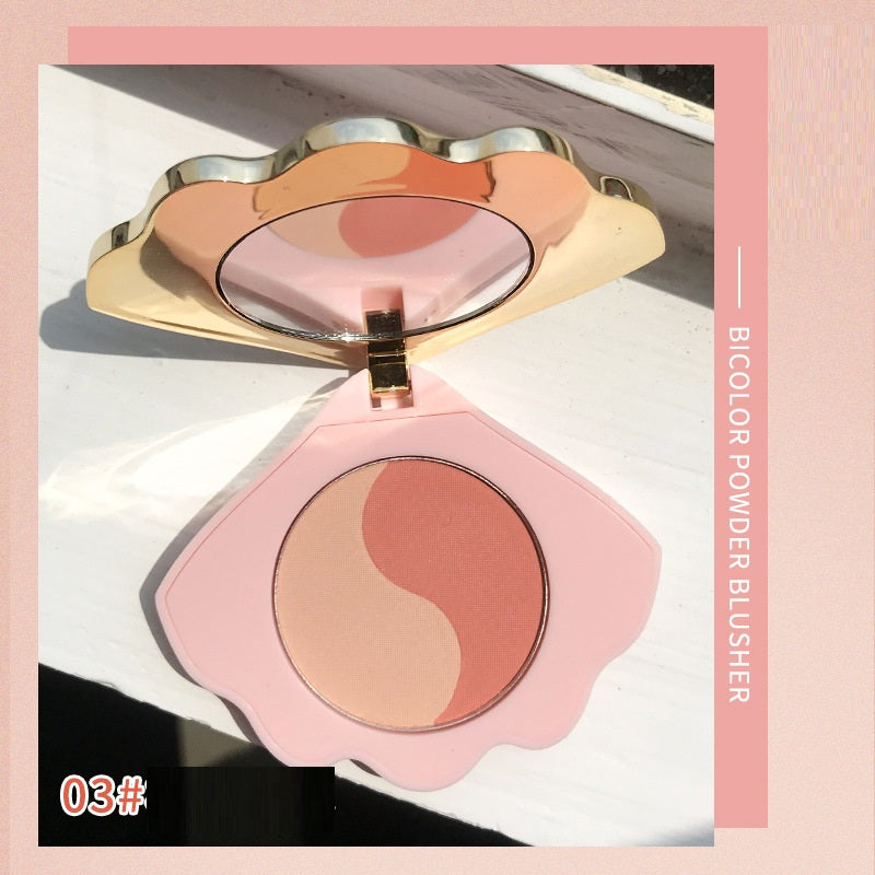 Shell Double Color Makeup Blush - Eve's High Fashion LLC