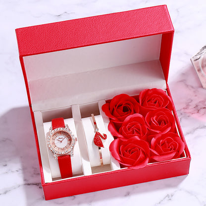 Red Watch Set - Eve's High Fashion LLC