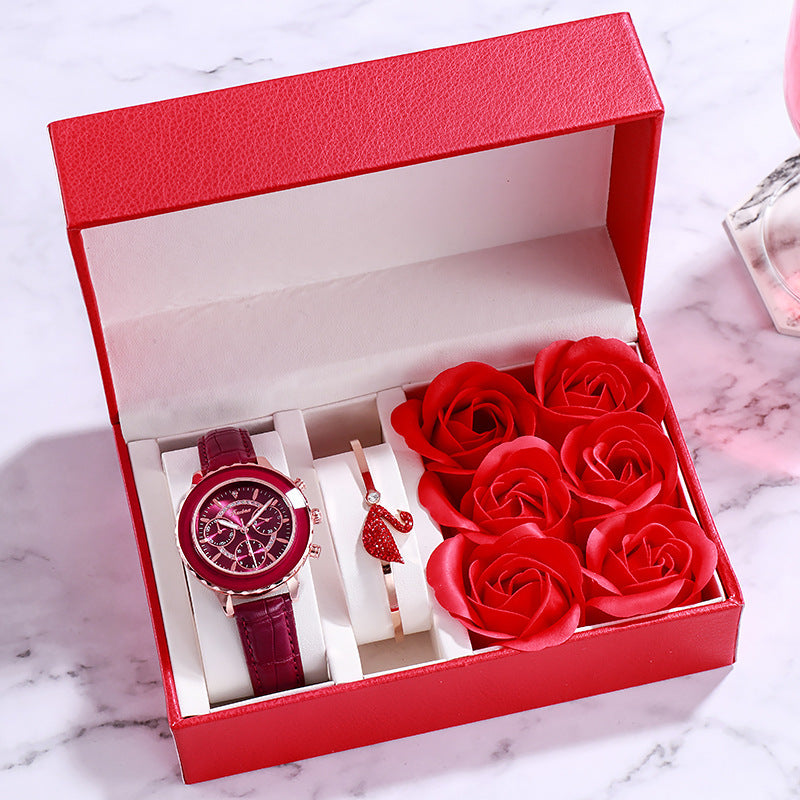 Red Watch Set - Eve's High Fashion LLC