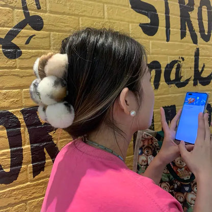 Temperament Rabbit Hair Clip - Eve's High Fashion LLC