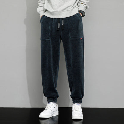 Men's Corduroy Casual Pants - Eve's High Fashion LLC