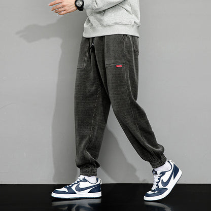 Men's Corduroy Casual Pants - Eve's High Fashion LLC