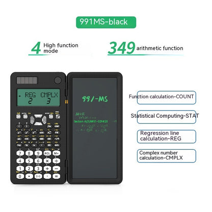 2 In 1 Foldable Scientific Calculators Handwriting Tablet Learning Function Calculator - Eve's High Fashion LLC