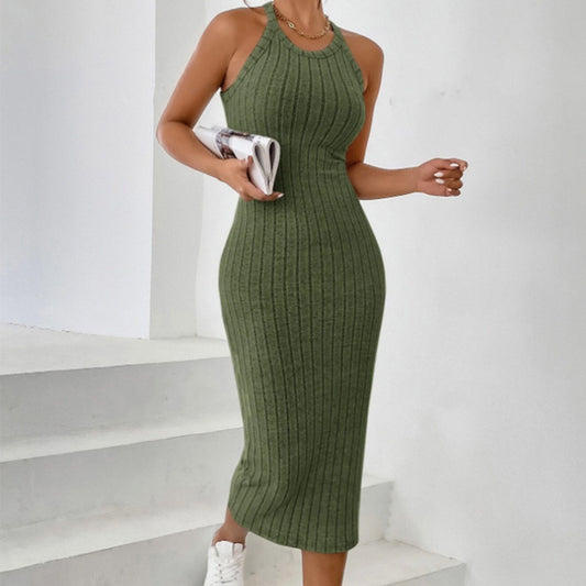 Women's Solid Color Dress - Eve's High Fashion LLC