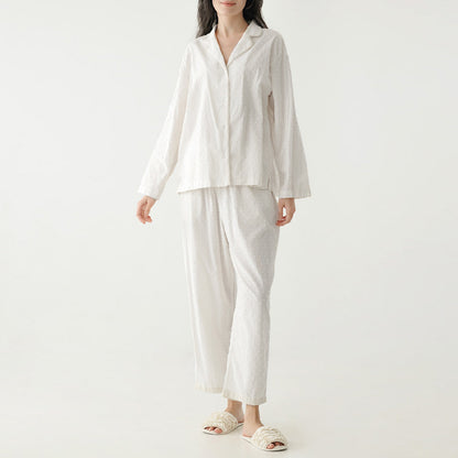 Jacquard Polo Collar Set - Eve's High Fashion LLC