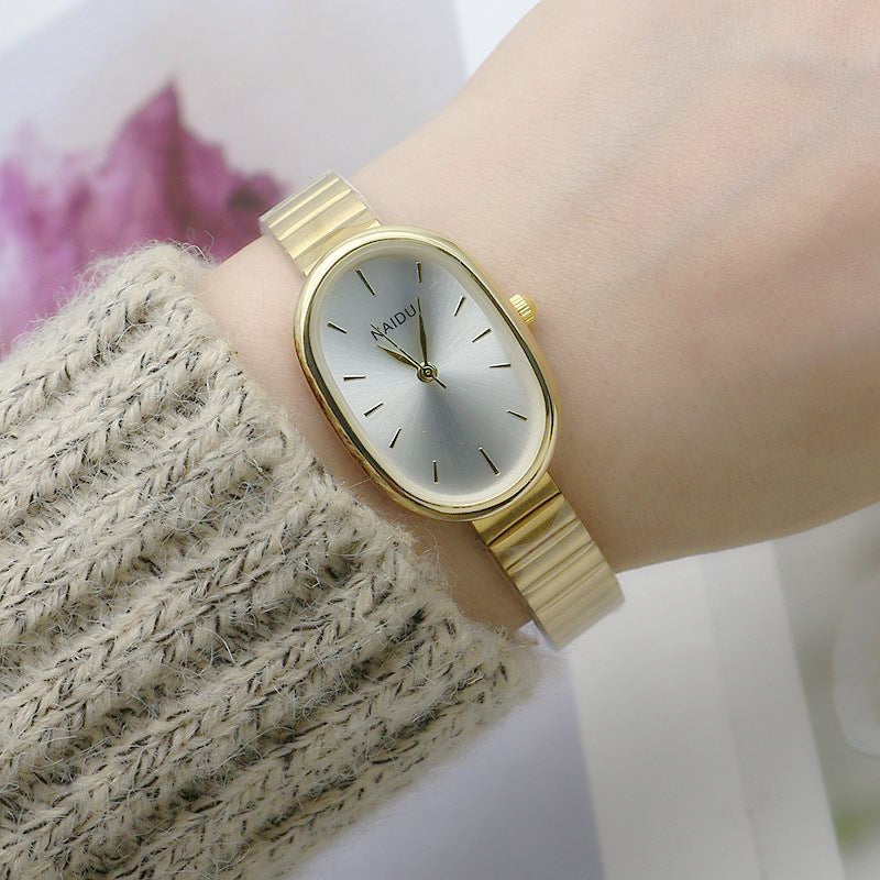 Small Oval Kit Bamboo Strap Watch - Eve's High Fashion LLC