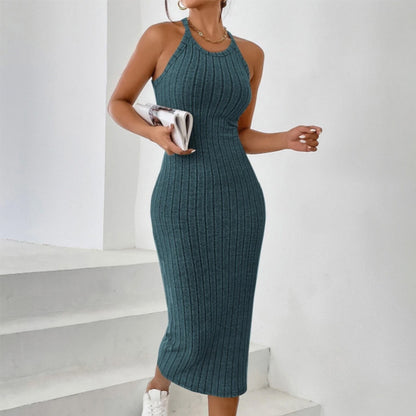 Women's Solid Color Dress - Eve's High Fashion LLC