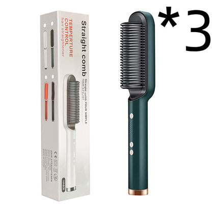 2 In 1 Electric Hair Brush/Straightener - Eve's High Fashion LLC