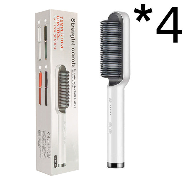 2 In 1 Electric Hair Brush/Straightener - Eve's High Fashion LLC