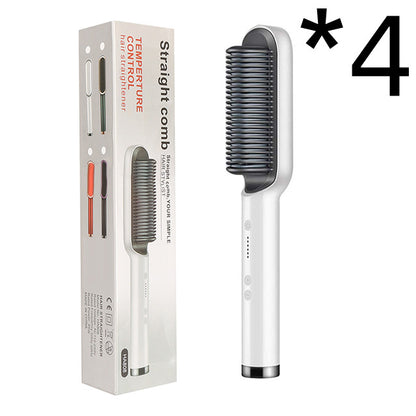 2 In 1 Electric Hair Brush/Straightener - Eve's High Fashion LLC