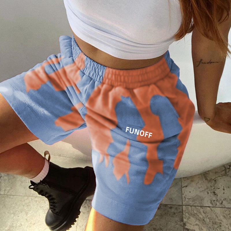 Tie-Dyed Shorts - Eve's High Fashion LLC