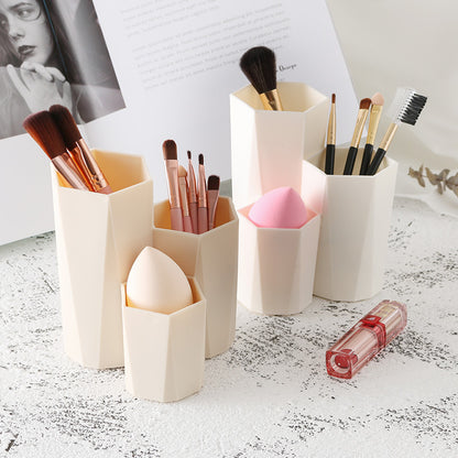 Small Hexagon Cosmetic Storage - Eve's High Fashion LLC