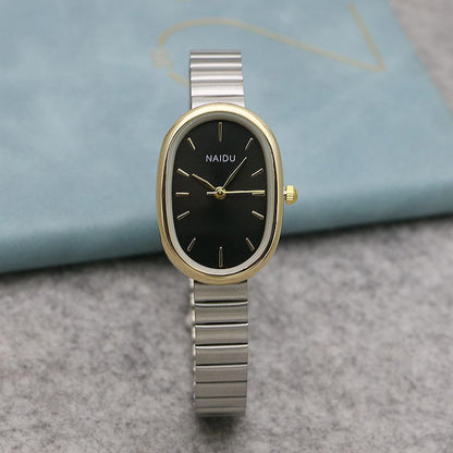 Small Oval Kit Bamboo Strap Watch - Eve's High Fashion LLC