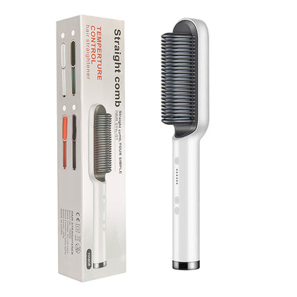 2 In 1 Electric Hair Brush/Straightener - Eve's High Fashion LLC