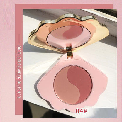 Shell Double Color Makeup Blush - Eve's High Fashion LLC