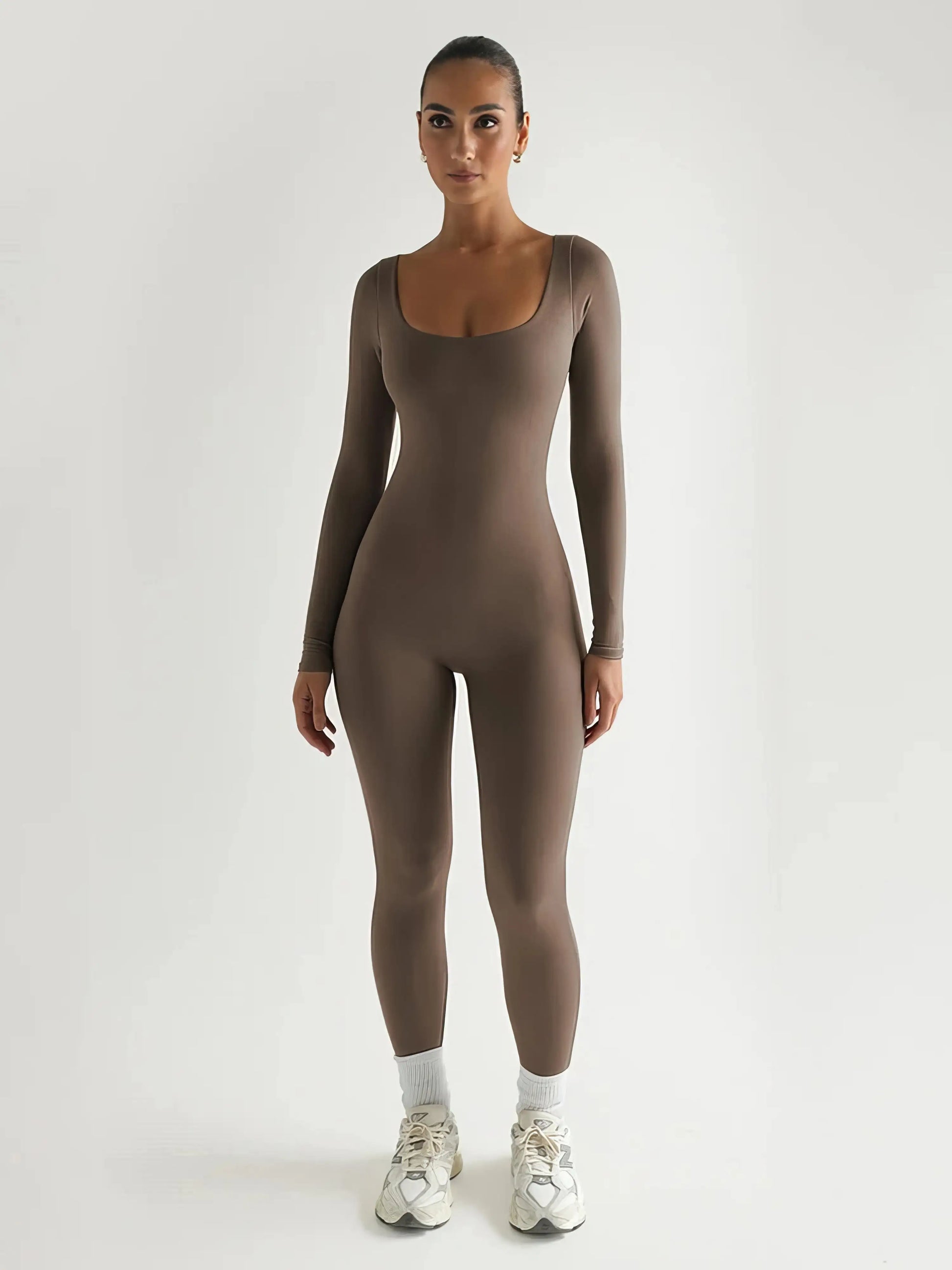Elastic Low Cut Jumpsuit - Eve's High Fashion LLC