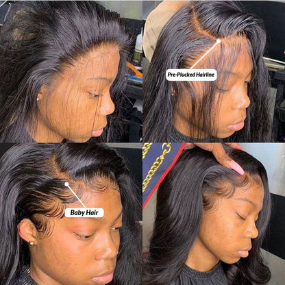 360 Full Lace Frontal Body Wave Human Hair Wig - Eve's High Fashion LLC