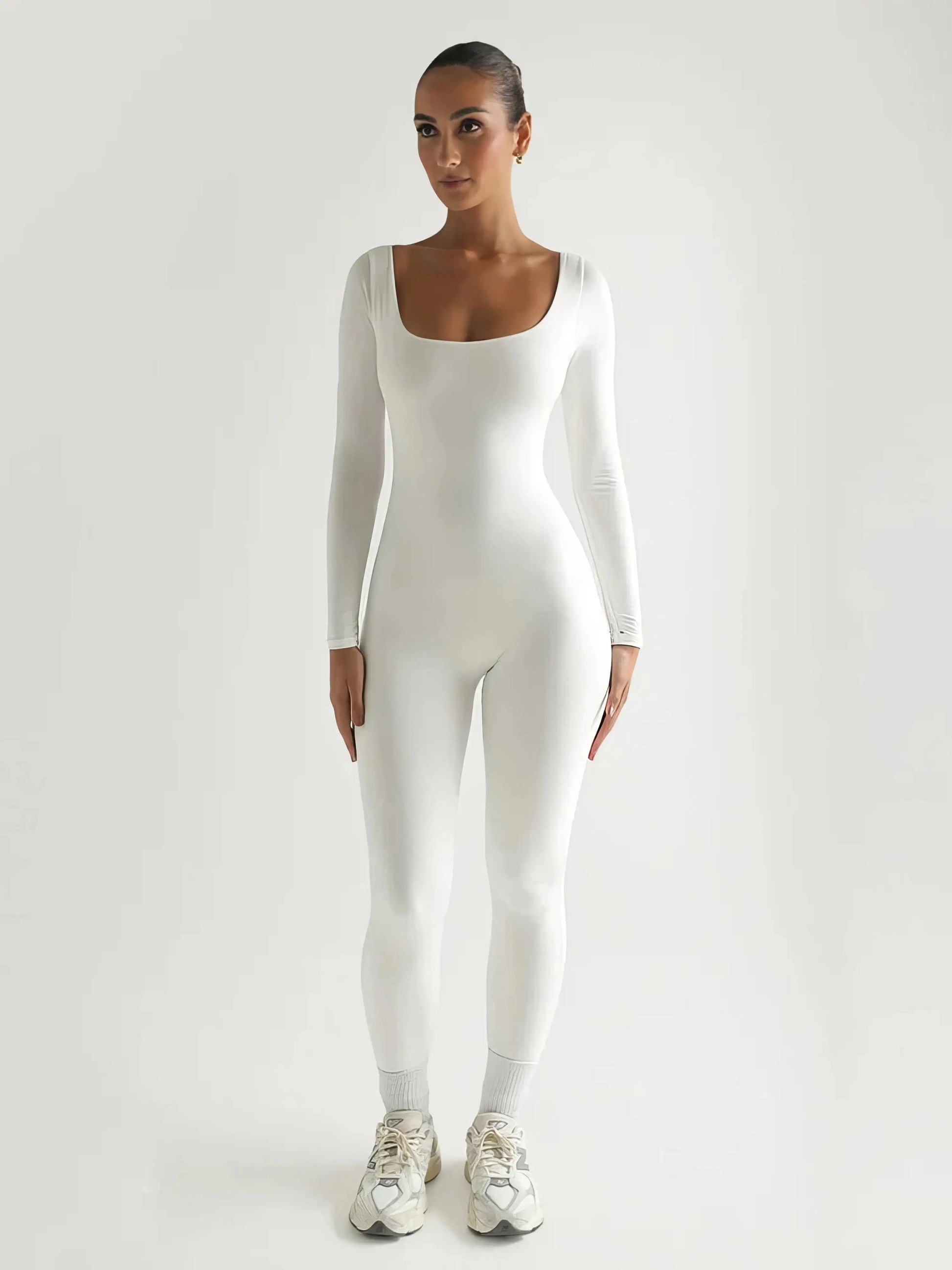 Elastic Low Cut Jumpsuit - Eve's High Fashion LLC