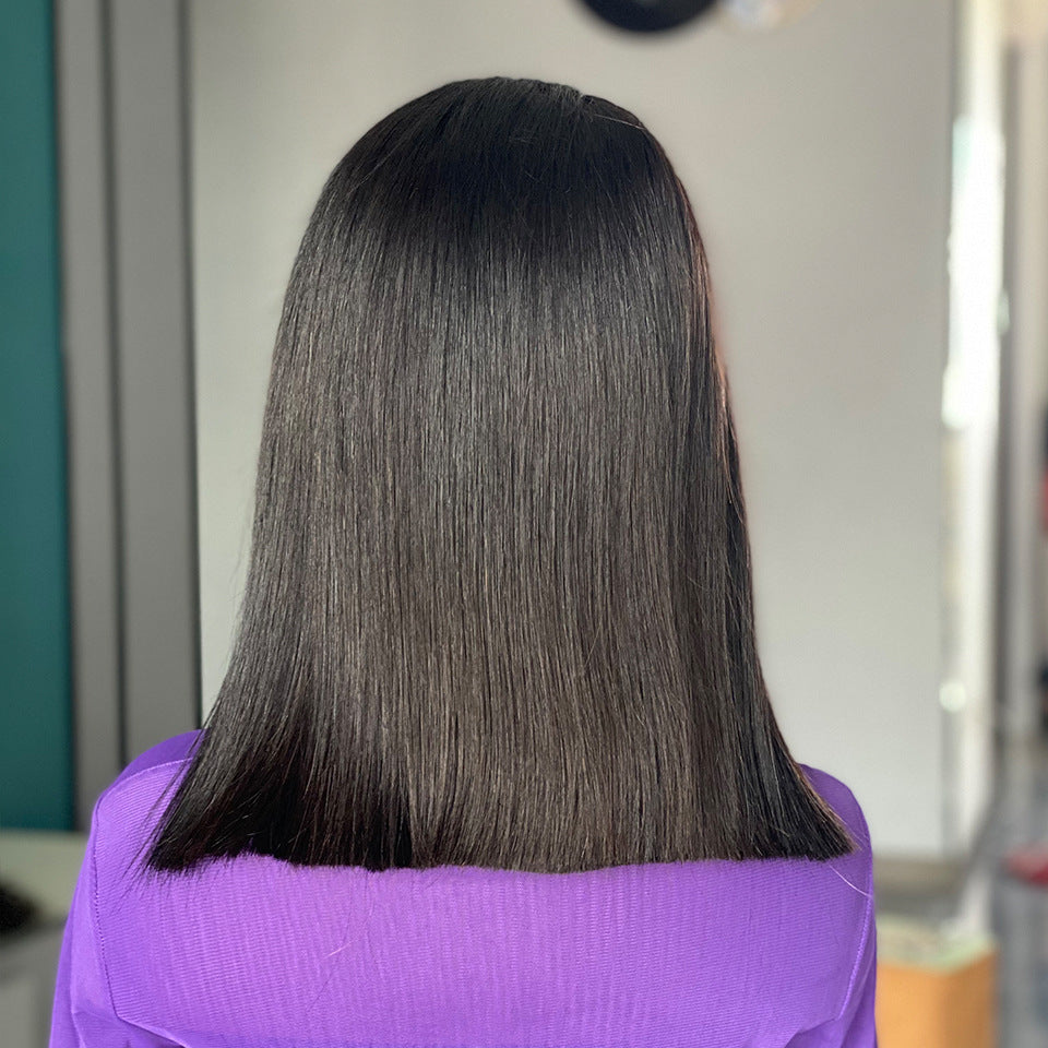 200 Density Bob Human Hair Wig - Eve's High Fashion LLC