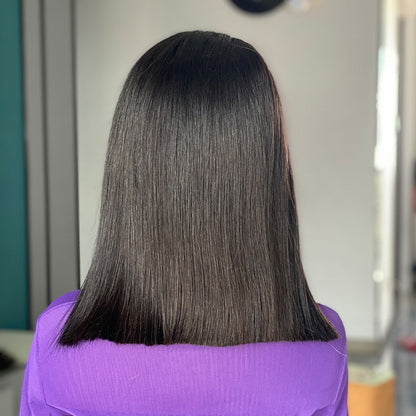 200 Density Bob Human Hair Wig - Eve's High Fashion LLC