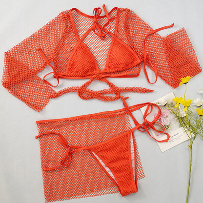 Women's Mesh 4Pcs Bikini - Eve's High Fashion LLC