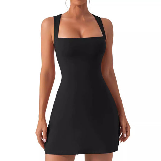 Shoulder Strap Dress - Eve's High Fashion LLC