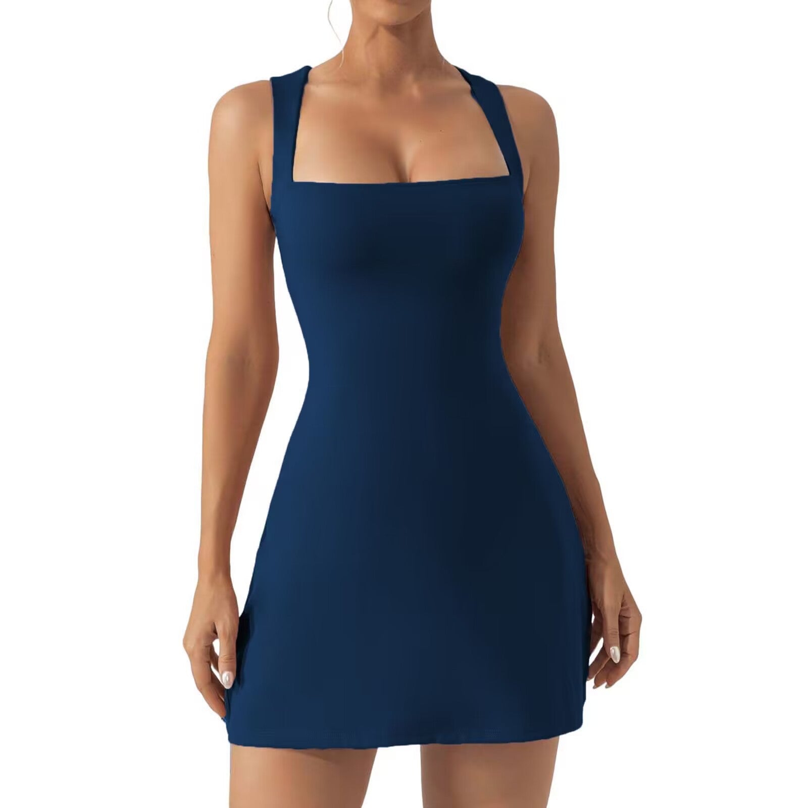 Shoulder Strap Dress - Eve's High Fashion LLC