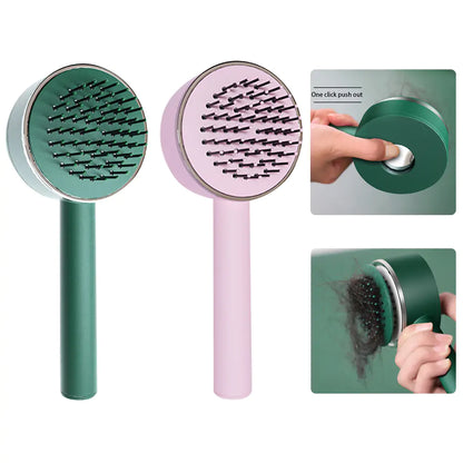 Self Cleaning Hair Brush - Eve's High Fashion LLC