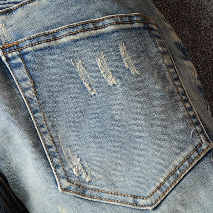 Biker Jeans - Eve's High Fashion LLC