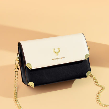 Deer Head Chain Crossbody Bag - Eve's High Fashion LLC