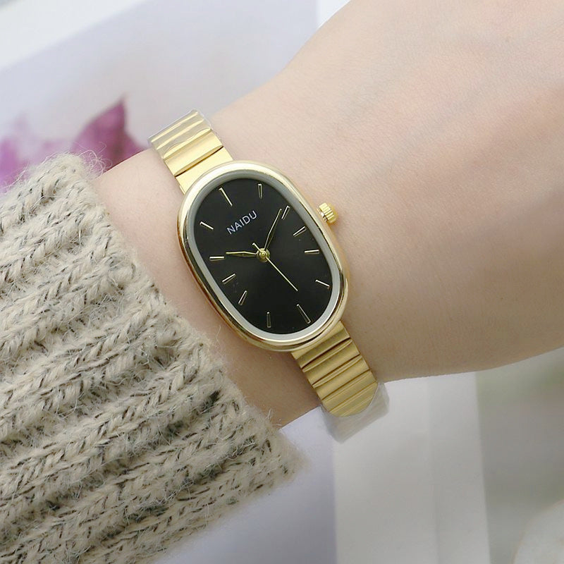 Small Oval Kit Bamboo Strap Watch - Eve's High Fashion LLC