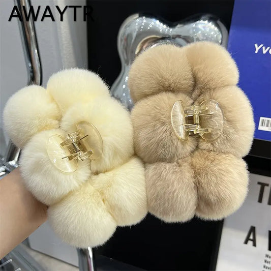 Temperament Rabbit Hair Clip - Eve's High Fashion LLC