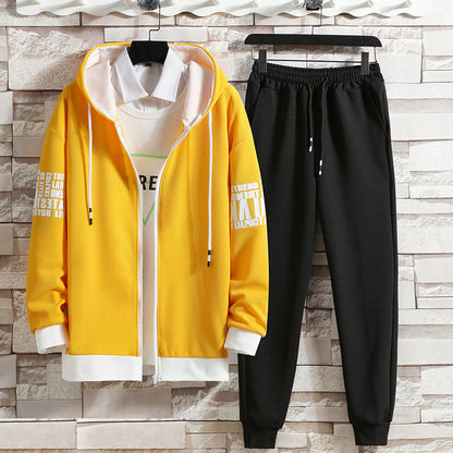 Men's Korean Style Loose Hoodie Set - Eve's High Fashion LLC