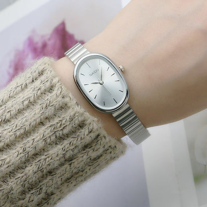 Small Oval Kit Bamboo Strap Watch - Eve's High Fashion LLC