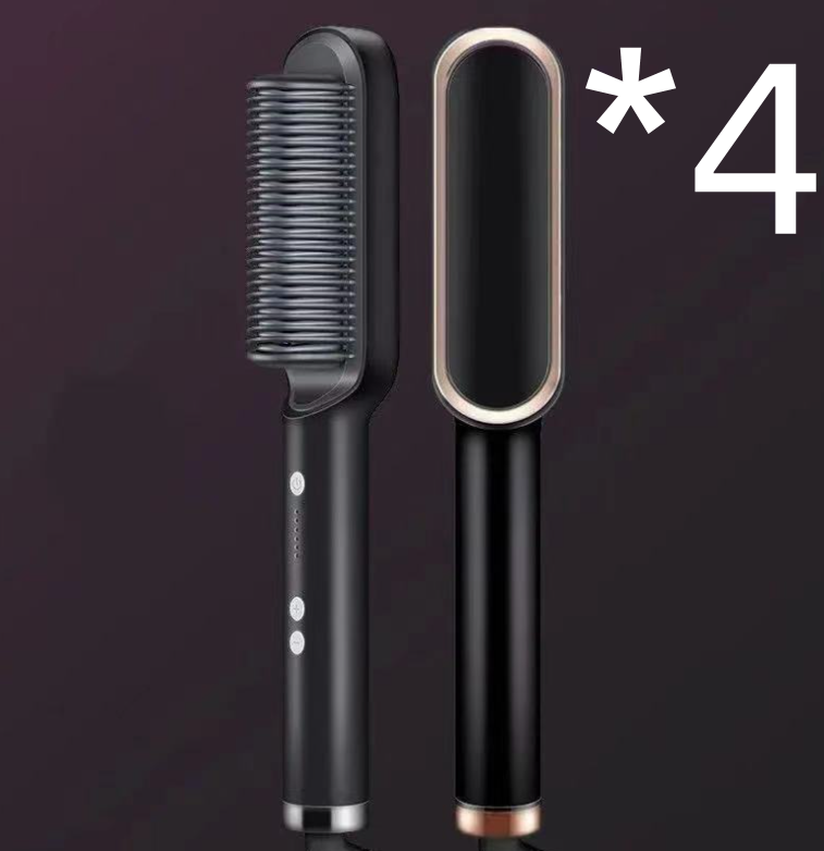 2 In 1 Electric Hair Brush/Straightener - Eve's High Fashion LLC