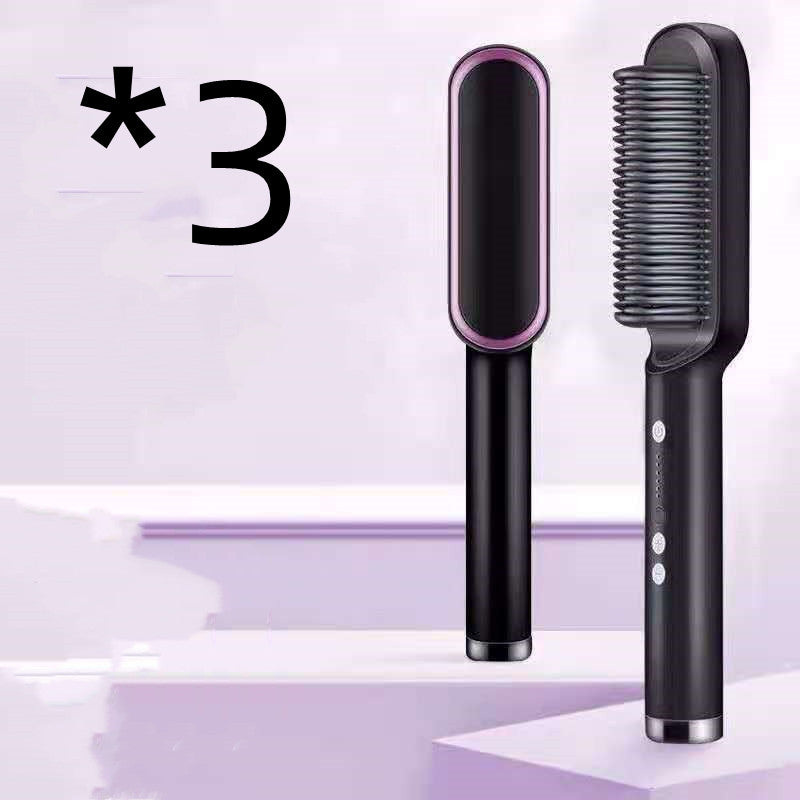 2 In 1 Electric Hair Brush/Straightener - Eve's High Fashion LLC