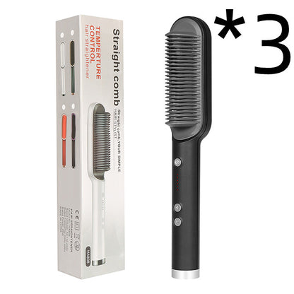 2 In 1 Electric Hair Brush/Straightener - Eve's High Fashion LLC
