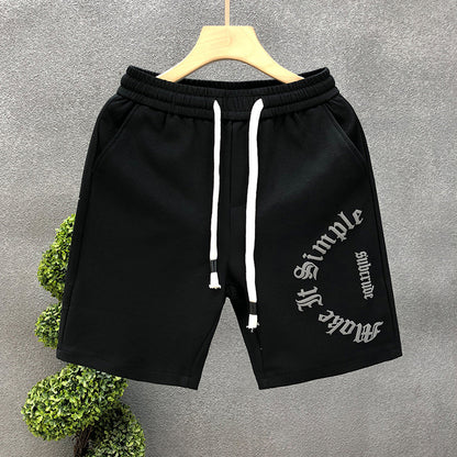 Printed Cropped Men's Shorts - Eve's High Fashion LLC