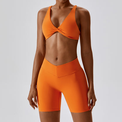 2Pcs Solid Color Sportswear Set - Eve's High Fashion LLC